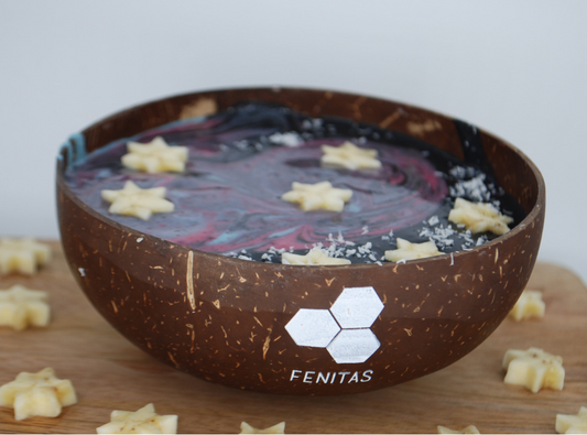 RECEPT: Galaxy smoothiebowl!