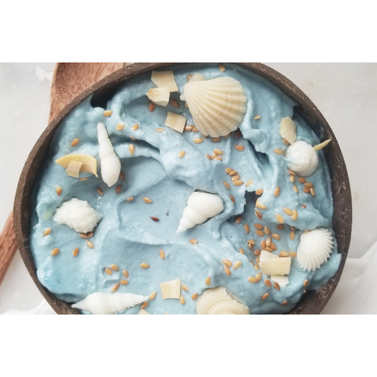RECEPT: Butterfly Pea Nicecream