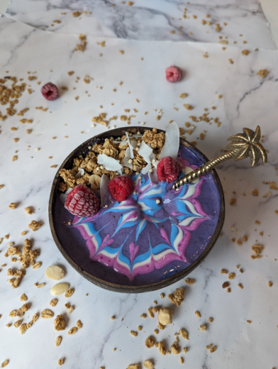 Berry Blast: A Luscious Purple Smoothie Bowl Recipe