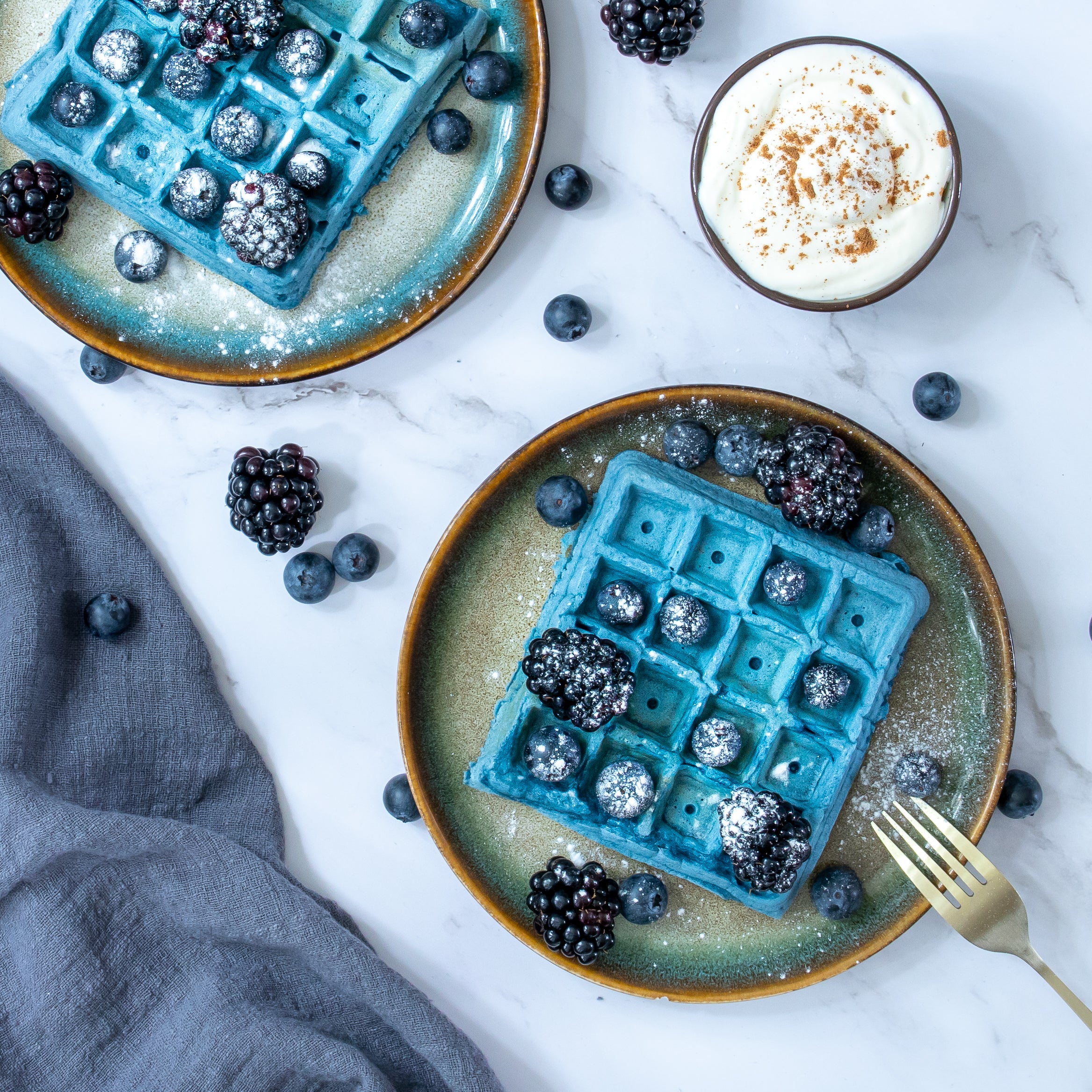 Blue waffles recipe – Fenitas